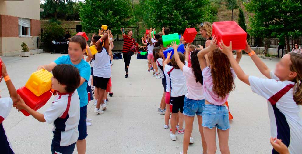 Campamento de verano en la empresa