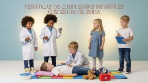 temáticas de cumpleaños infantiles de moda