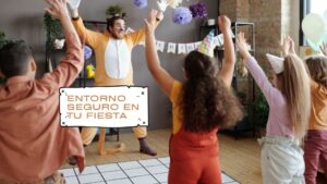 animación infantil segura, equipamiento de animación infantil